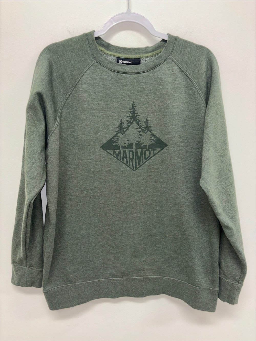 Marmot Men's Forest Crewneck Sweatshirt - Sage Green M